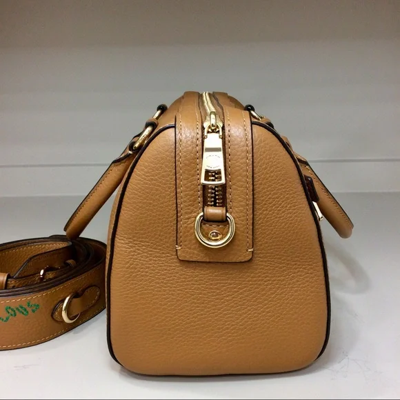 Authentic Coach Rowan Satchel With Diary Embroidery Medium Handbag Purse - Picture 6 of 13